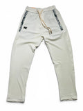 Premium Ribbed Knit Casual Trousers for Men | Comfort Fit Drawstring Pants