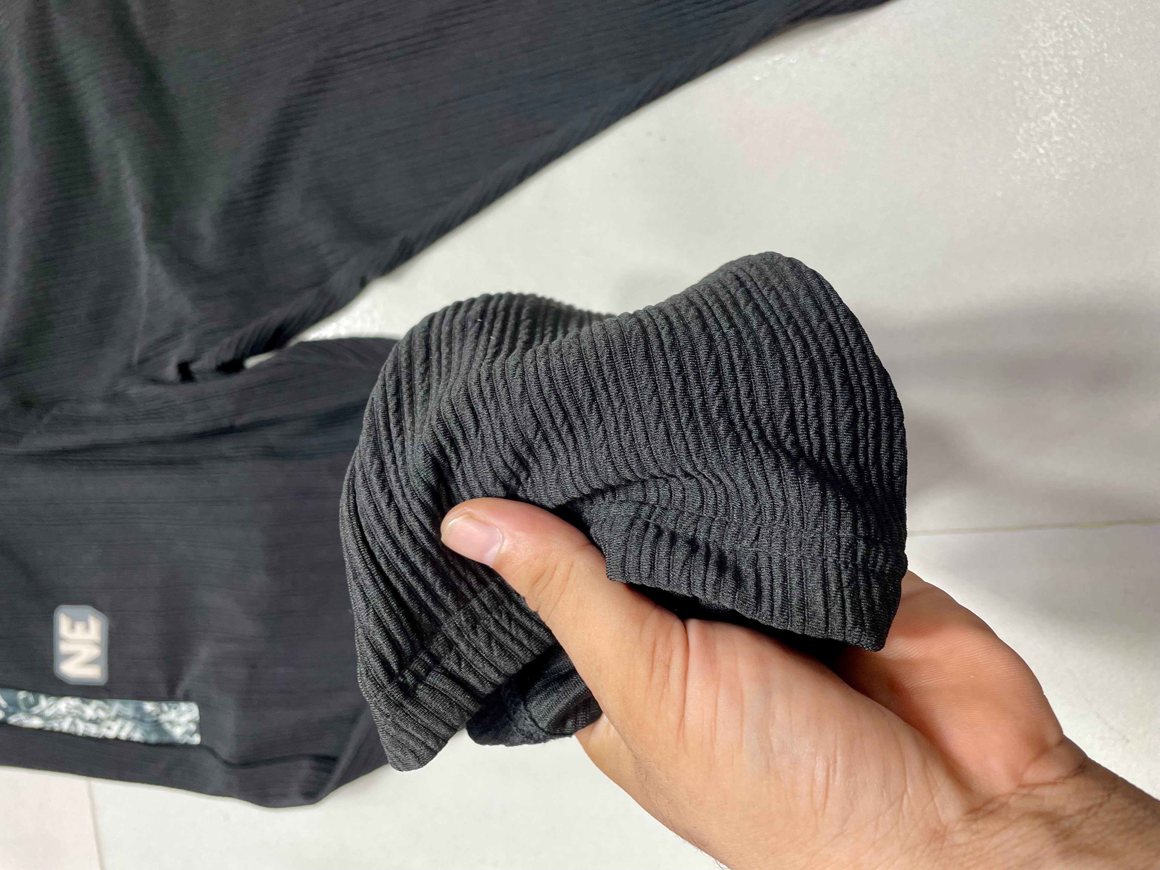 Premium Ribbed Knit Casual Trousers for Men | Comfort Fit Drawstring Pants