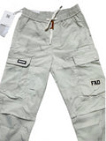 Premium Marble Wash Wide Leg Cargo Pants for Men | 6 Pocket Utility Trousers